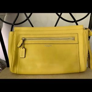 Coach Yellow Clutch